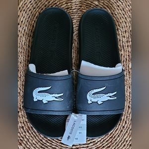Flip flops Lacoste croco slides
